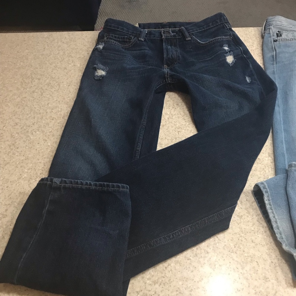 TWO pair Abercrombie & Fitch Jeans! Size 16 boys